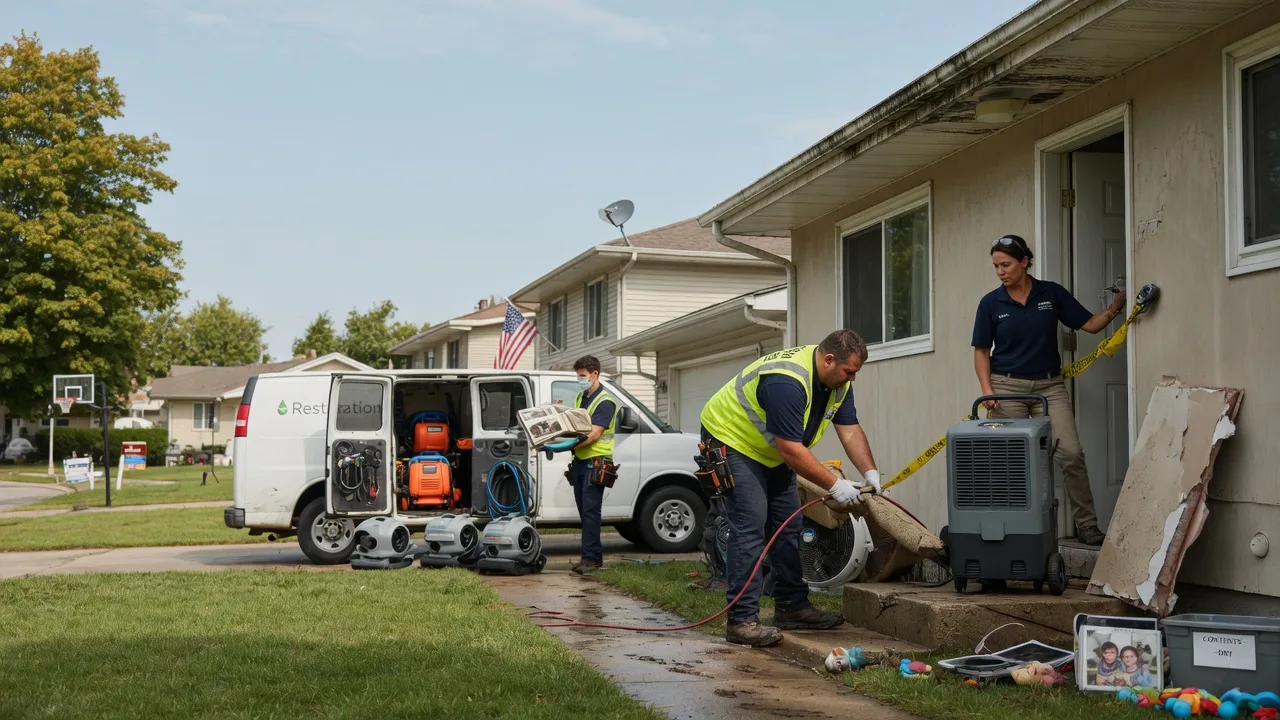 Water Damage Restoration in Sikes, LA near me